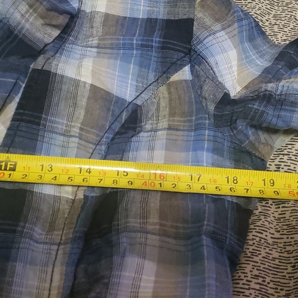 Free People Ruffled Plaid Shirt - Picture 8 of 9